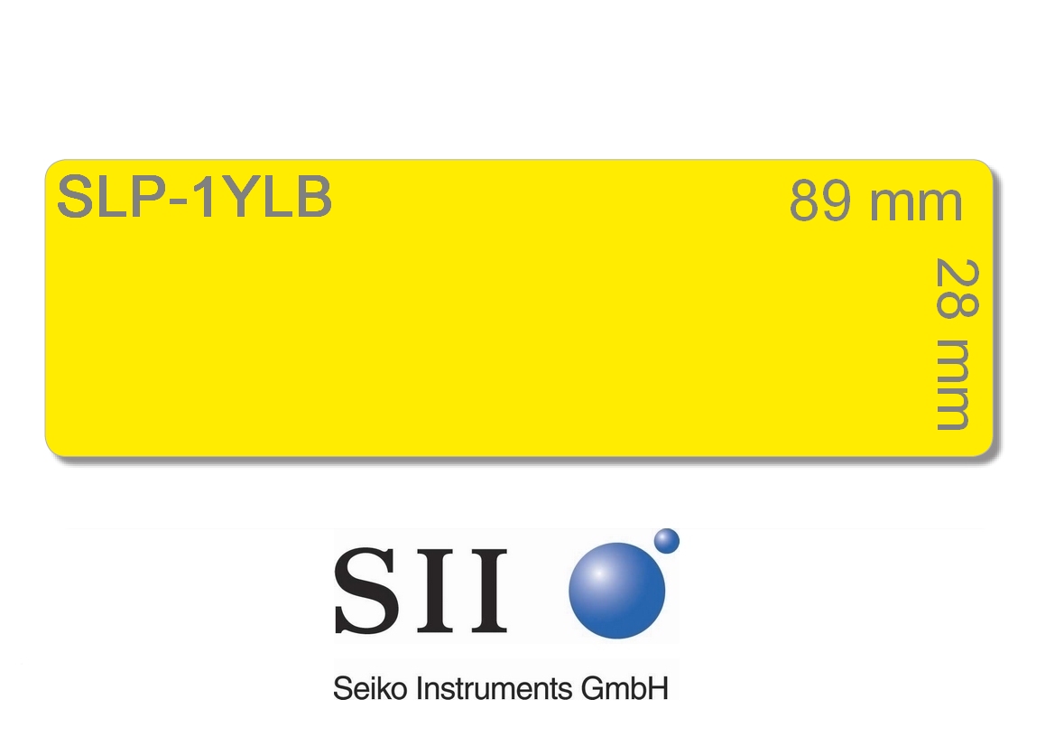 Seiko SLP-1YLB Gelbe Adressetiketten