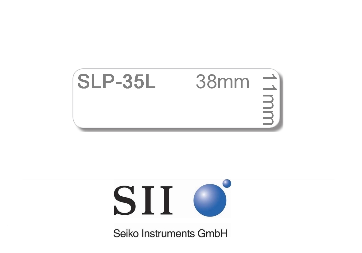 Kleine Etiketten Seiko SLP-35L