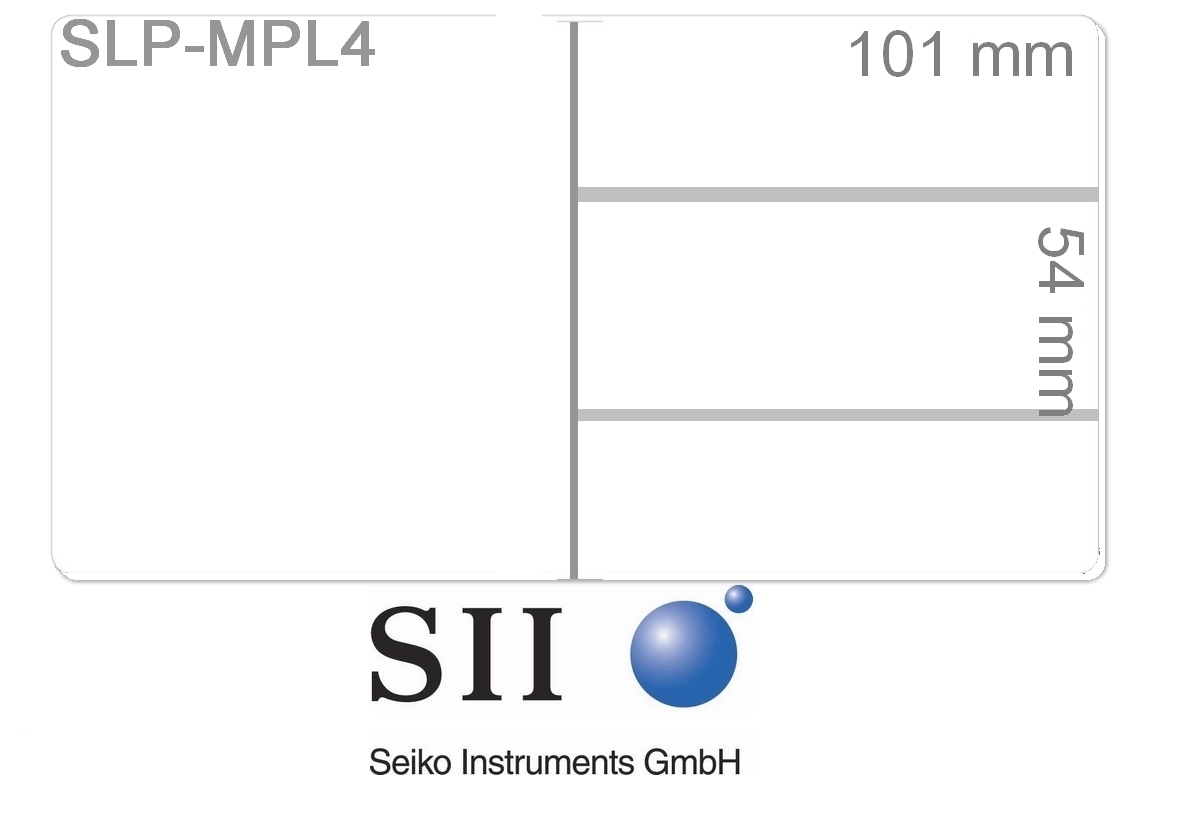 SLP-MPL4 4 in 1 Etiketten