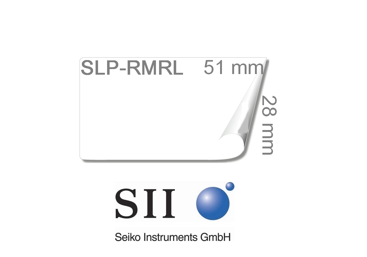 Seiko SLP-RMRL wieder ablösbare Etiketten