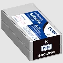 Epson Tintenpatrone schwarz für Colorworks C3500 / SJIC22P(K)-0