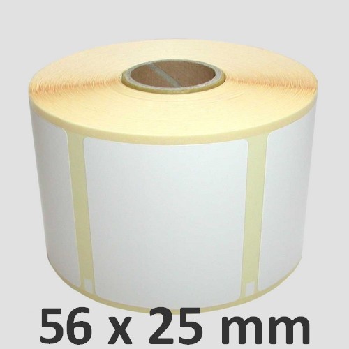 56 x 25 mm, ablösbare Thermotransfer Etiketten-0