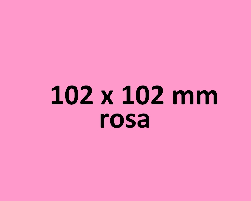 102 x102 mm Thermo 1.500 Etiketten, rosa / 76er Kern-0