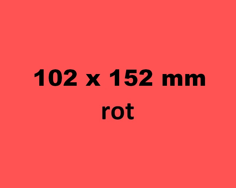 102 x152 mm Thermo 475 Etiketten, rot / 76er Kern-0